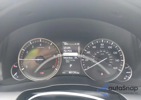 2017 Lexus Es 350 from USA, damaged, VIN 58ABK1GG3HU076638